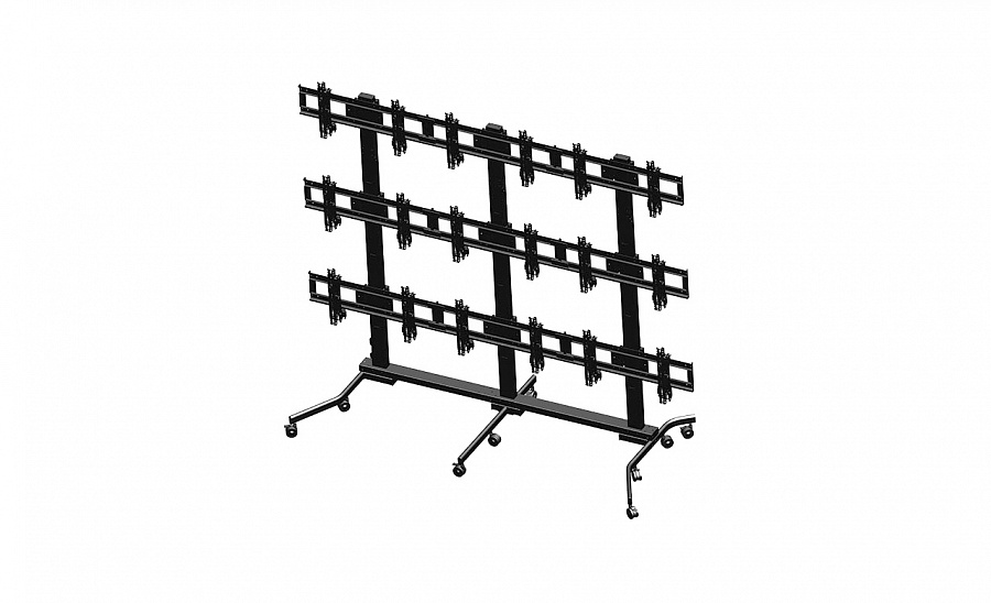 Мобильная стойка Wize VWM363 на 9xLCD 47" или 6xLCD 55"