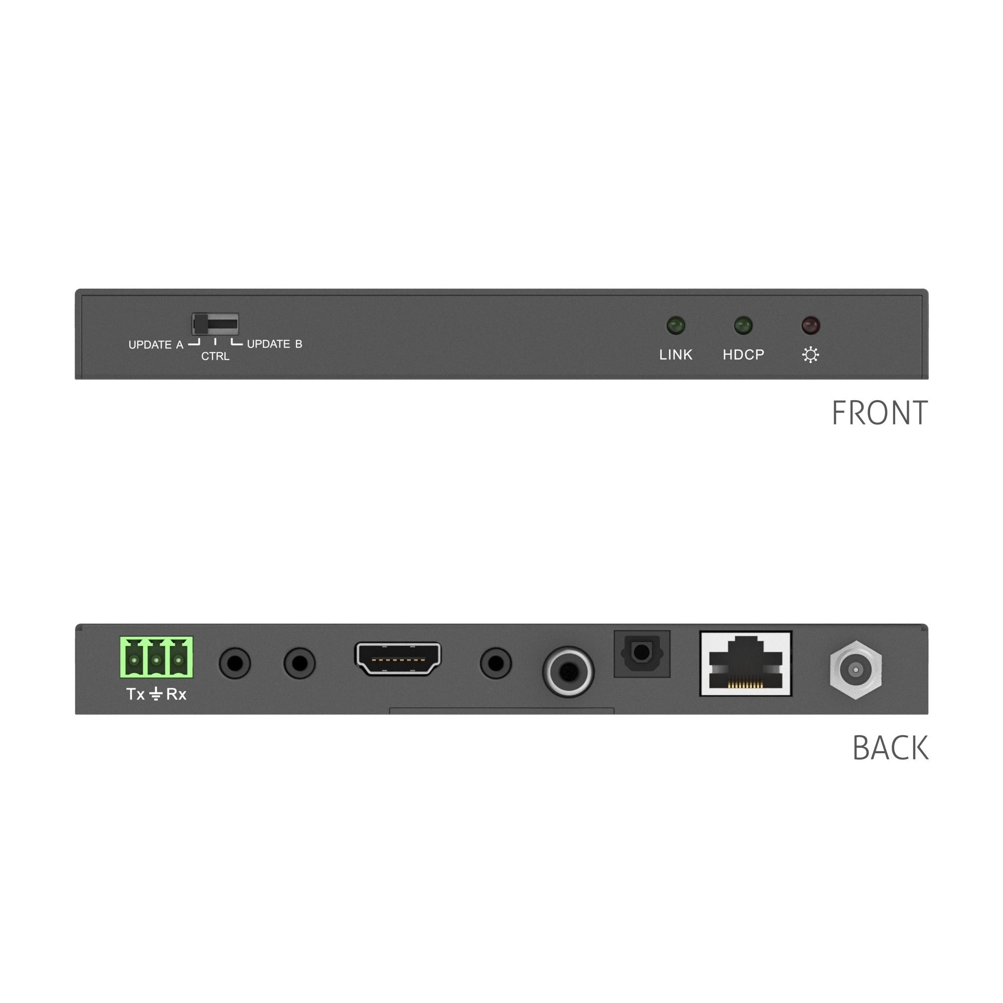 Приемник с деембедером PureLink PT-HDBT-701-RXAD (НDMI по HDBT), до 70м 2K (8517620003)