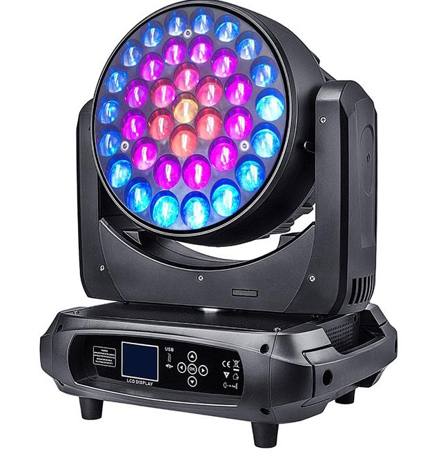 WASH с вращающейся головой и зум-светодиодом 37*15 Вт PolarLights PL-L3715B