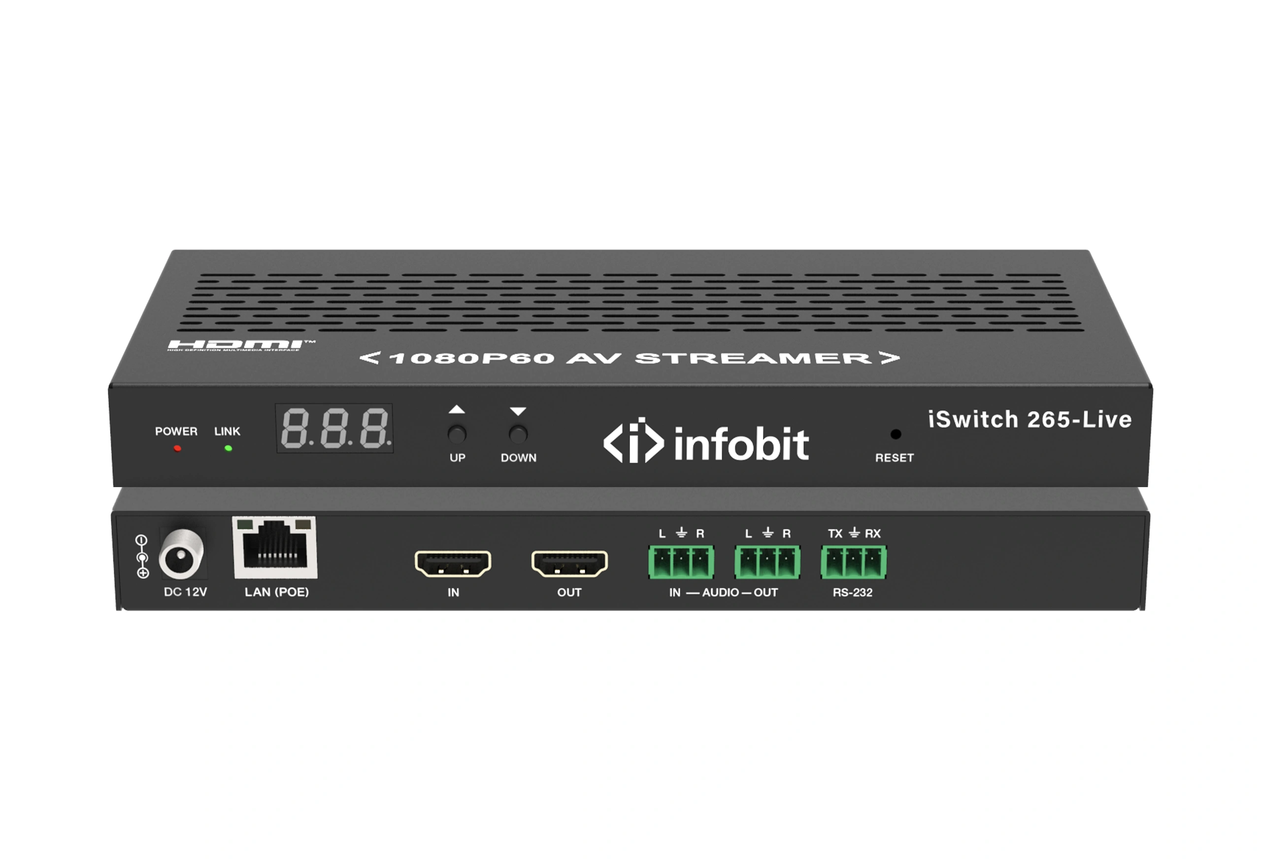 AV-стример Infobit iSwitch 265-Live 1080P60 AV Streamer
