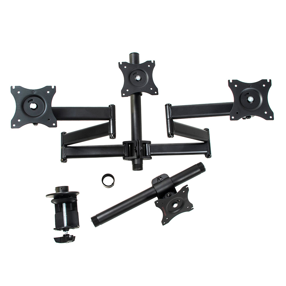 Кронштейн для 4-x мониторов Arm media LCD-T16 black