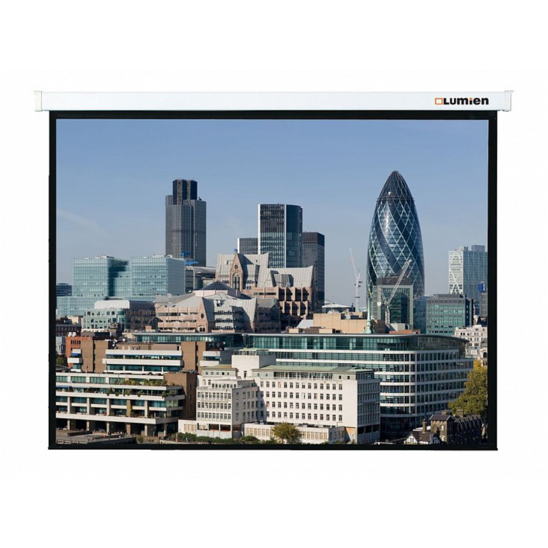 Экран моторизированный Lumien LMC-100114