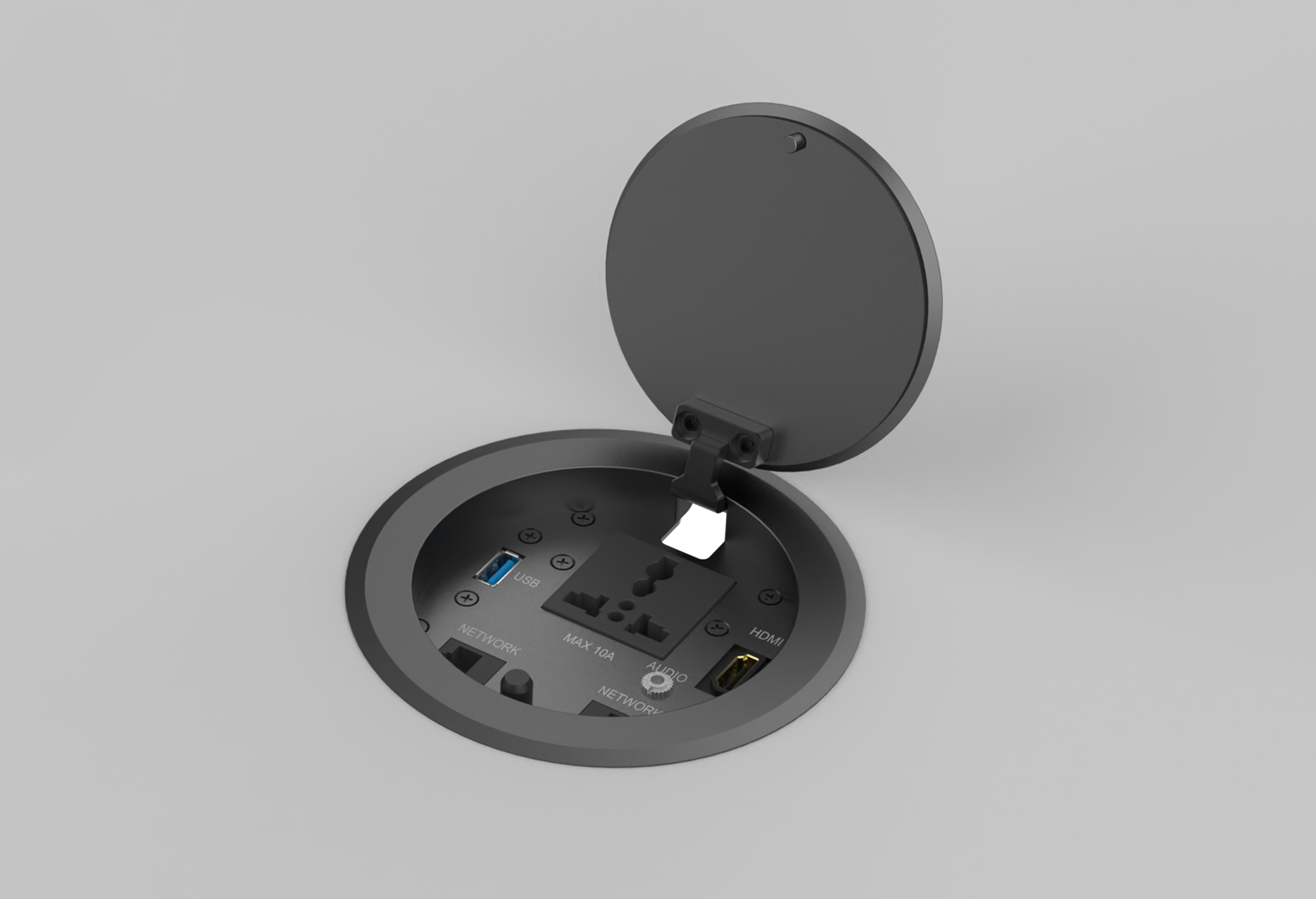 Infobit, iBox TPC, Настольный лючок с откидной крышкой